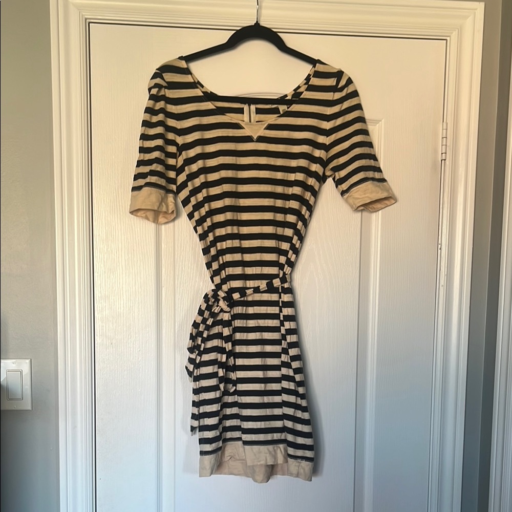 Banana Republic Striped T-shirt Dress
